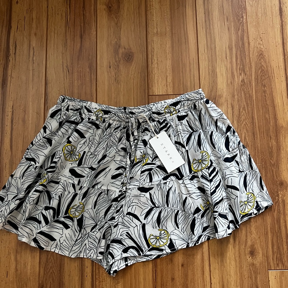 NEW Stark X Lemon Print V Shorts